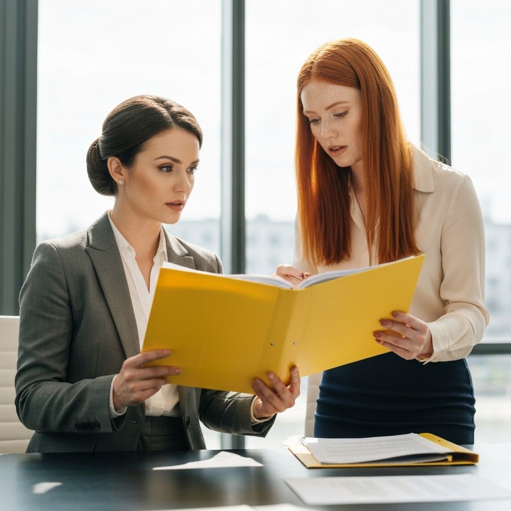 Legal professionals collaborating